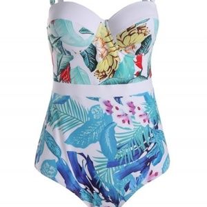 Plus-size One Piece Swimsuit